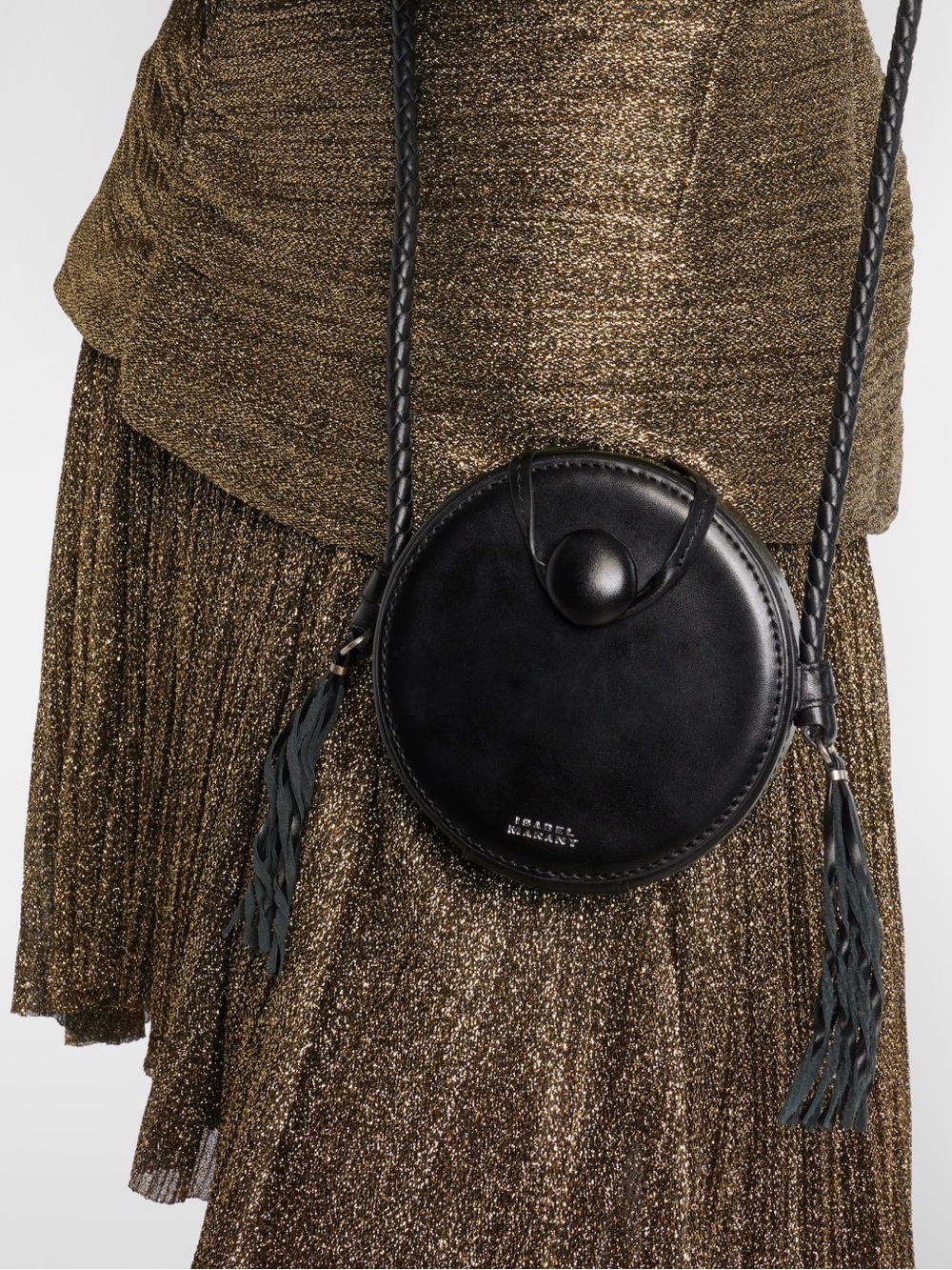 ISABEL MARANT
Houna Small leather crossbody bag